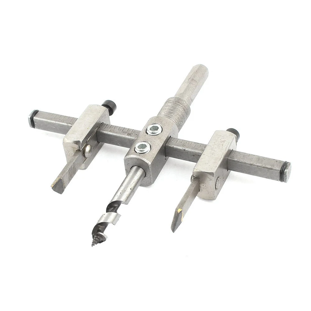 Handy Adjustable Metal 30mm 120mm Circle Hole Saw Drill Bit Cutter Kit