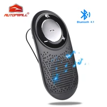 Handfree Bluetooth автомобильный комплект MP3-плеер Bluetooth 4,1 EDR Siri автомобильный Bluetooth комплект громкой связи Поддержка 7 языков 2 телефона автоматическое включение и выключение