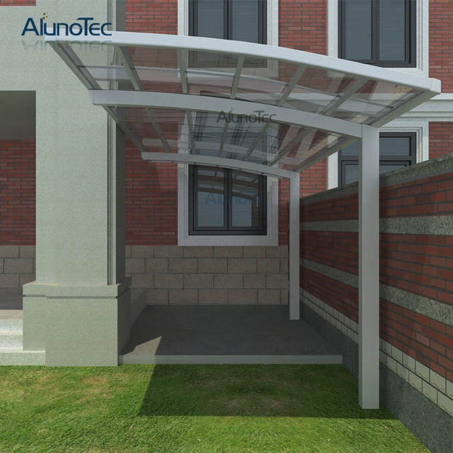 Außen Aluminium Carport Auto Shelter Car Dach Mit Polycarbonat dach ... Außen Aluminium Carport Auto Shelter Car Dach Mit Polycarbonat dach ...