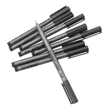 Тонкая ручка водонепроницаемый маркер для письма эскизы художественные ручки 0,2 мм