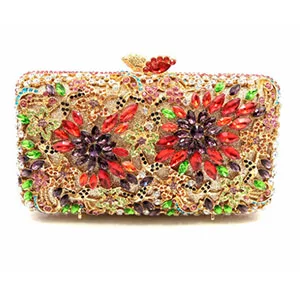 Luxury Dinner clutch evening bags Female pochette bags crystal diamonds party Purse High-grade Women Wedding Clutch bag blue Luxury Dinner clutch evening bags Female pochette bags crystal diamonds party Purse High-grade Women Wedding Clutch bag blue