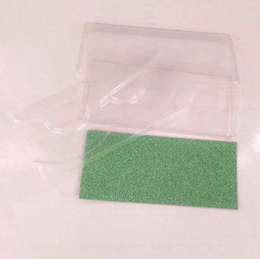 10 компл./лот квадратная упаковочная коробка для ресниц пустые ресницы пластиковая упаковка все прозрачные крышки лоток ресницы DIY мягкая упаковка коробка