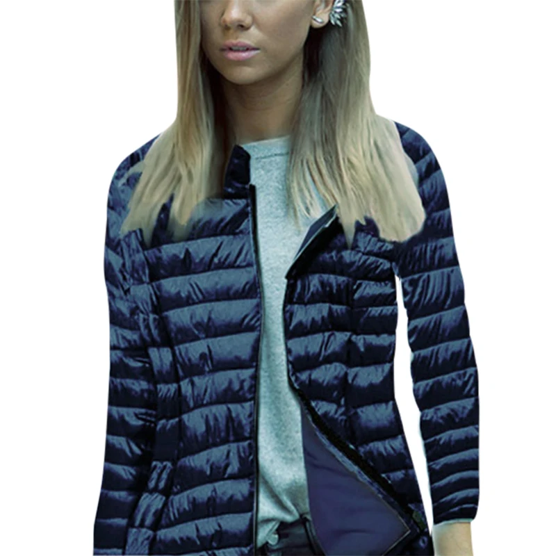 Women's Long Sleeve Hooded Jacket Ladies Slim Winter Warm Coat Outwear Overcoat