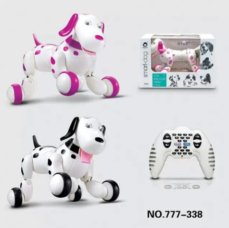 Пульт дистанционного управления, игрушка для животных, RC робот, умная собака, 777-338 S, RC моделирование, собака, Многофункциональная игрушка, собака, звук, движение, подарок против TT320, динозавр