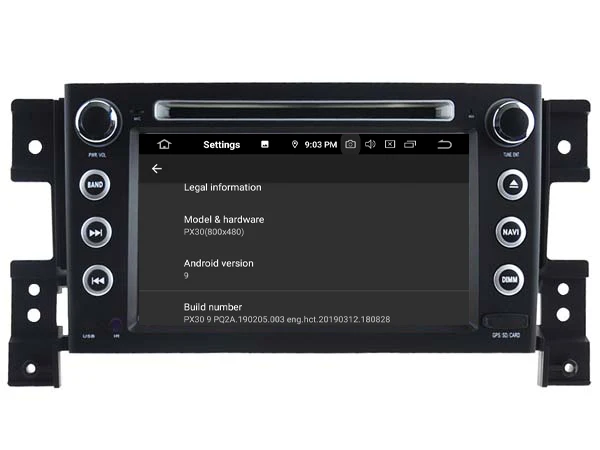 Best touch screen OTOJETA Android 9.0 car dvd player FOR SUZUKI GRAND VITARA 2005-2012 HU car accessories gps Multimedia radio 5
