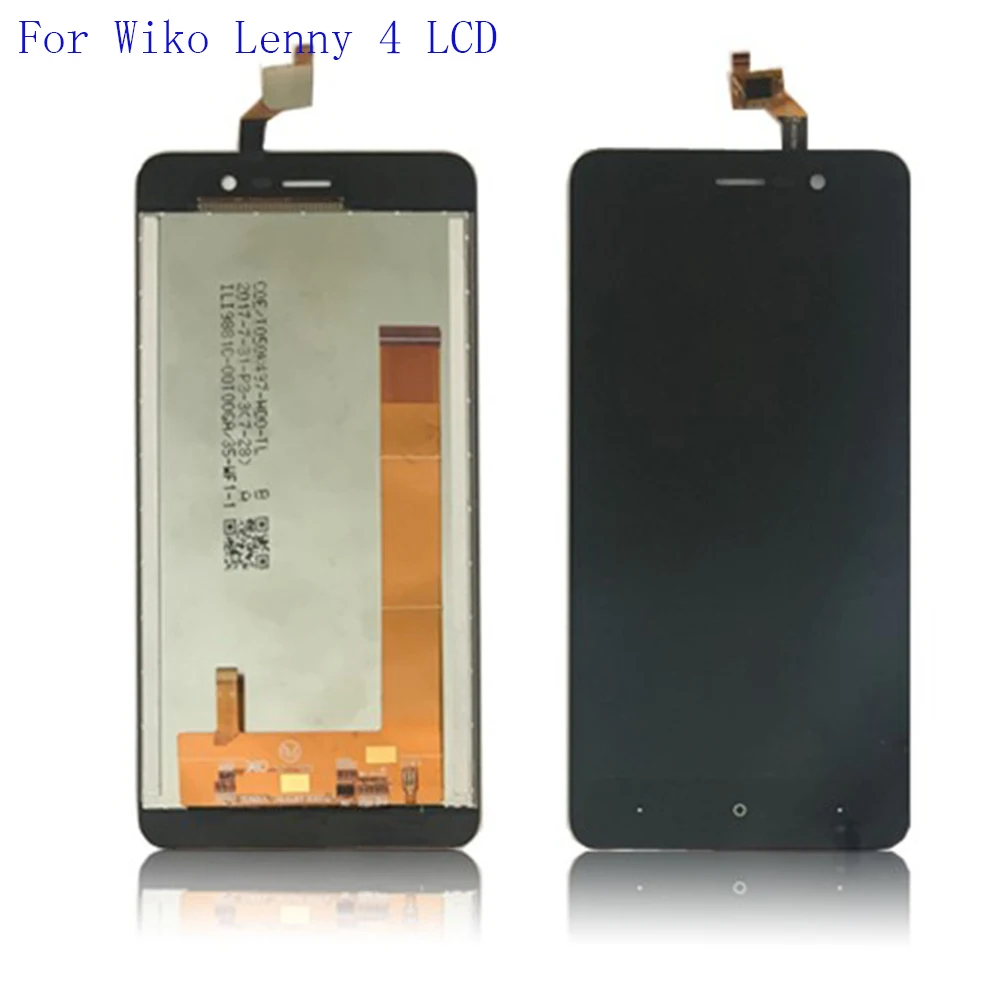 

For Wiko Lenny 4 LCD Display + Touch Screen 100% tested New Screen Digitizer Assembly 5.0 inch for Wiko Lenny4 Screen