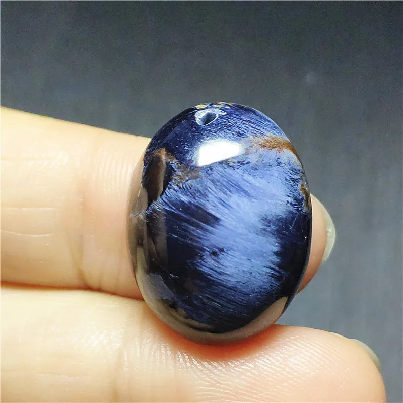 

Necklace Pendant Genuine Natural Namibia Pietersite Stone Woman Man Gift 21x16x8mm Oval Bead Luxury Jewelry Fashion Pendant