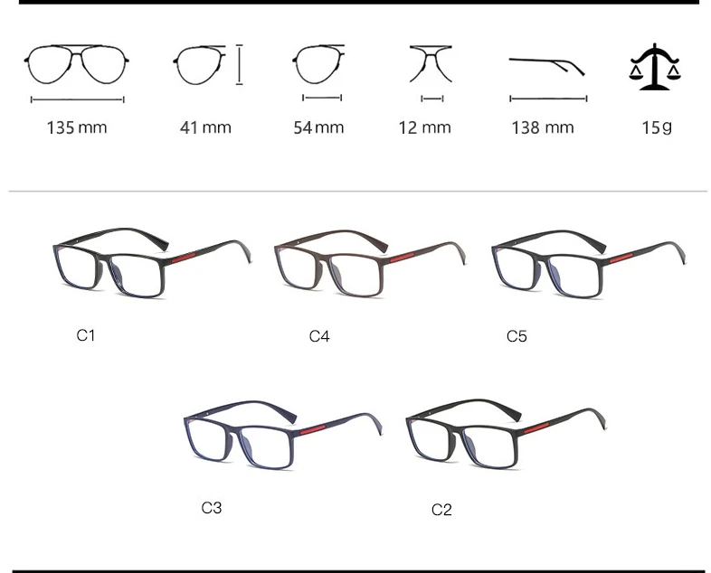 TR90 анти-синий светильник ретро очки оправа для мужчин и женщин Оптические модные компьютерные очки 45841