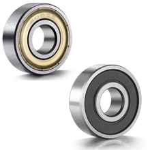 Roulement à billes à gorge profonde ABEC-7 ZZ 608, lot de 10 pièces, Double blindage, en acier Miniature à haute teneur en carbone, rangée unique, 8x22x7 MM