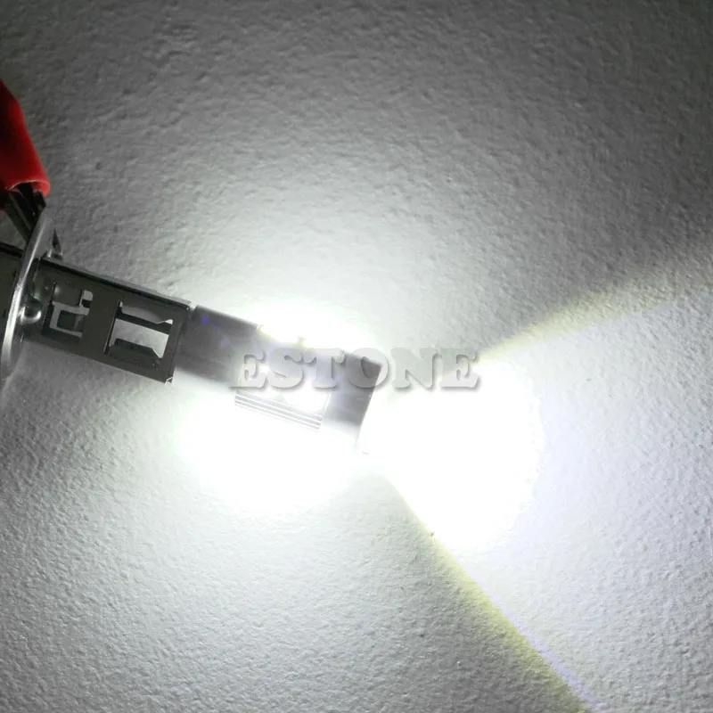 1 шт. H1 5630 10 SMD LED галогеновая автомобильная лампа противотуманный светильник для
