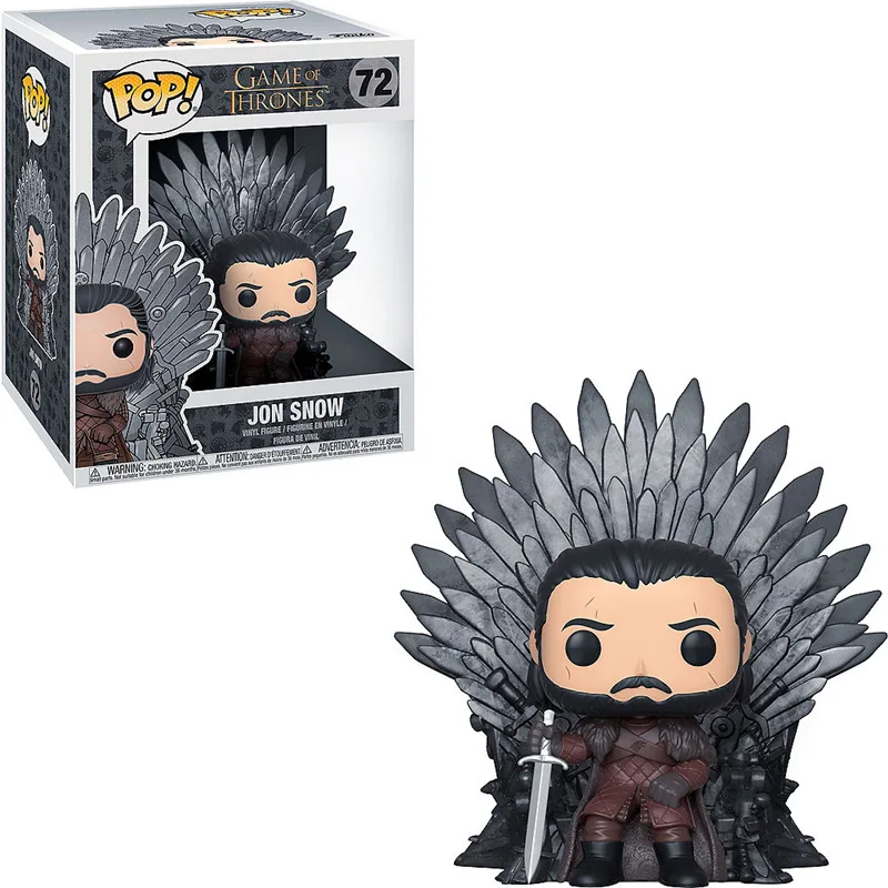 

Funko POP New Arrival Official Game of Thrones Jon Snow 72 # Action Figure Collectible Model Toys For Children Kids Gifts