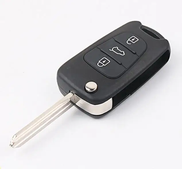 KIA K2 flip remote key shell 3 Button (11)
