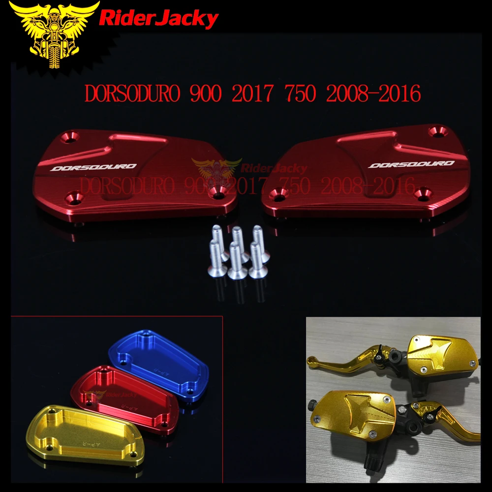 RiderJacky мотоцикл передний тормоз сцепления Главный цилиндр топливный бак Крышка Резервуара Крышка для Aprilia DORSODURO 750 2008-2016 2015