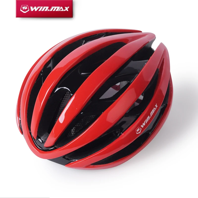 

2019 Winmax Bicycle Helmet With LED Warning Lights Cycling Helmet Ultralight PC+EPS Road Mountain MTB Bike Helmet