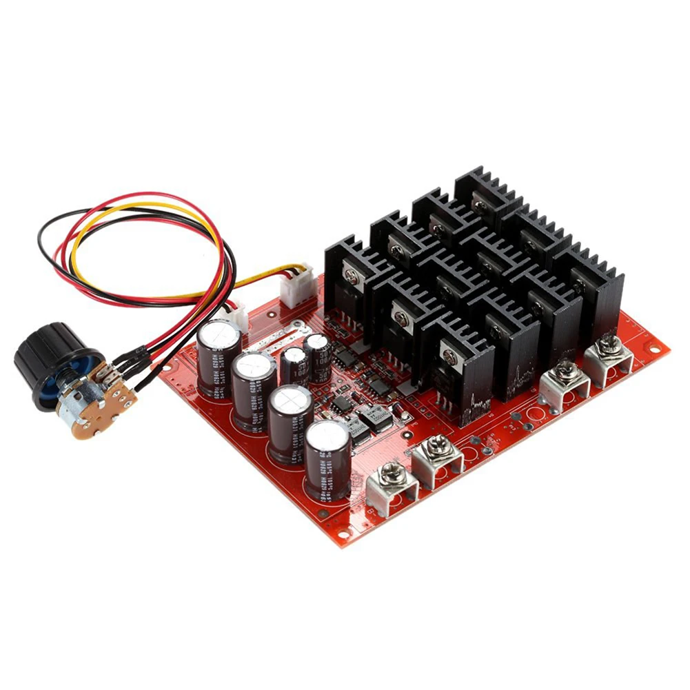 

9-50V 3600W 60A DC motor speed controller