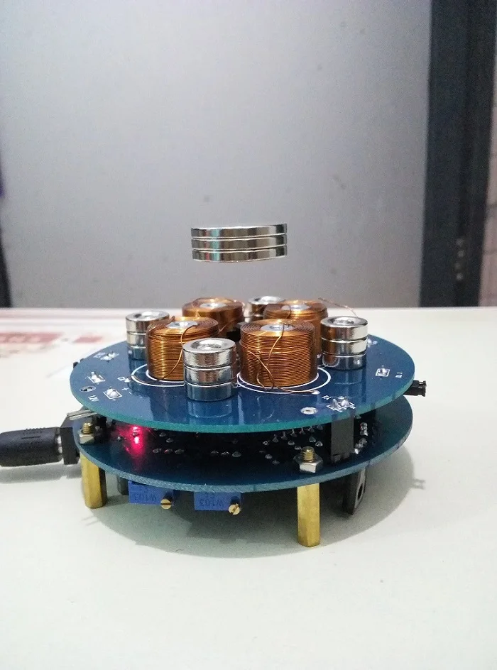 DIY push type levitation Kit (parts) of analog circuit