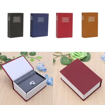 

Dictionary Book Insurance Box Simulation Book Safe Creative Gift Home Cash Jewelry Storage Key Lock Box