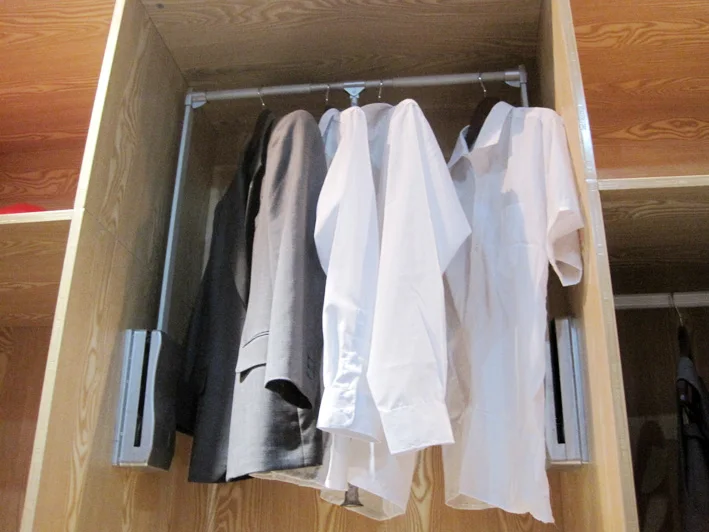 Cloakroom Lifts Clothes Rail Multi Function Clothes Hanger Pull