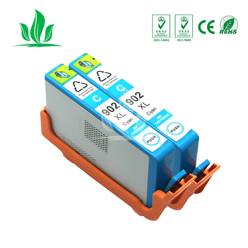 

2C PCS 902XL Compatible HP902 HP 902 HP902XL Ink Cartridge for HP 6960 6961 6963 6964 6965 6966 6970 6971 PRINTER