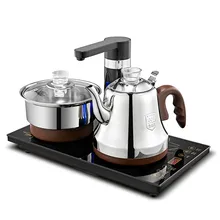 Электрический чайник полностью автоматическая верхняя бутылка для воды набор домашнего вращающегося интеллектуального чая-makin