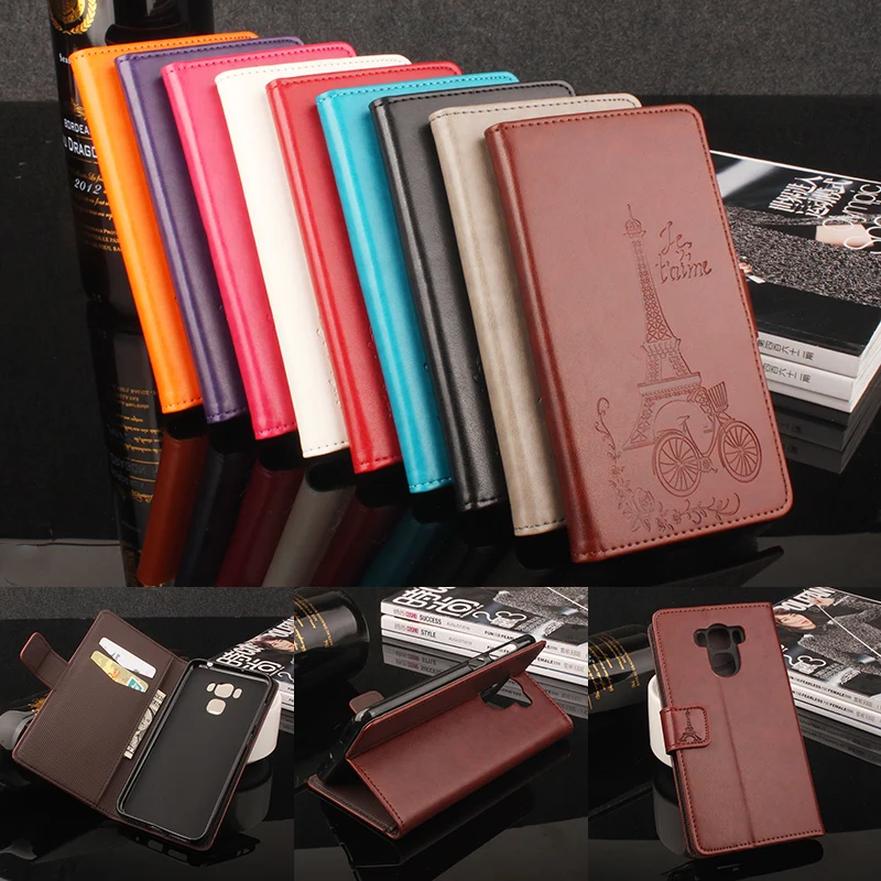 Роскошный чехол из pu кожзама кожаный для ASUS zonfone Zenfone 3 Max ZC553KL подставка 3D