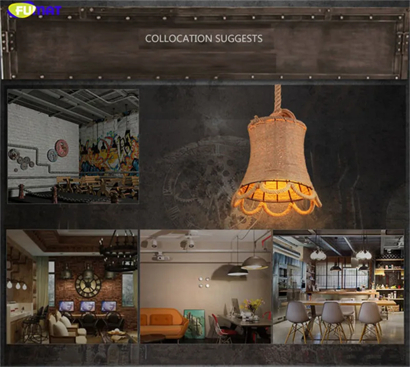 Loft Pendant Lights Rope13