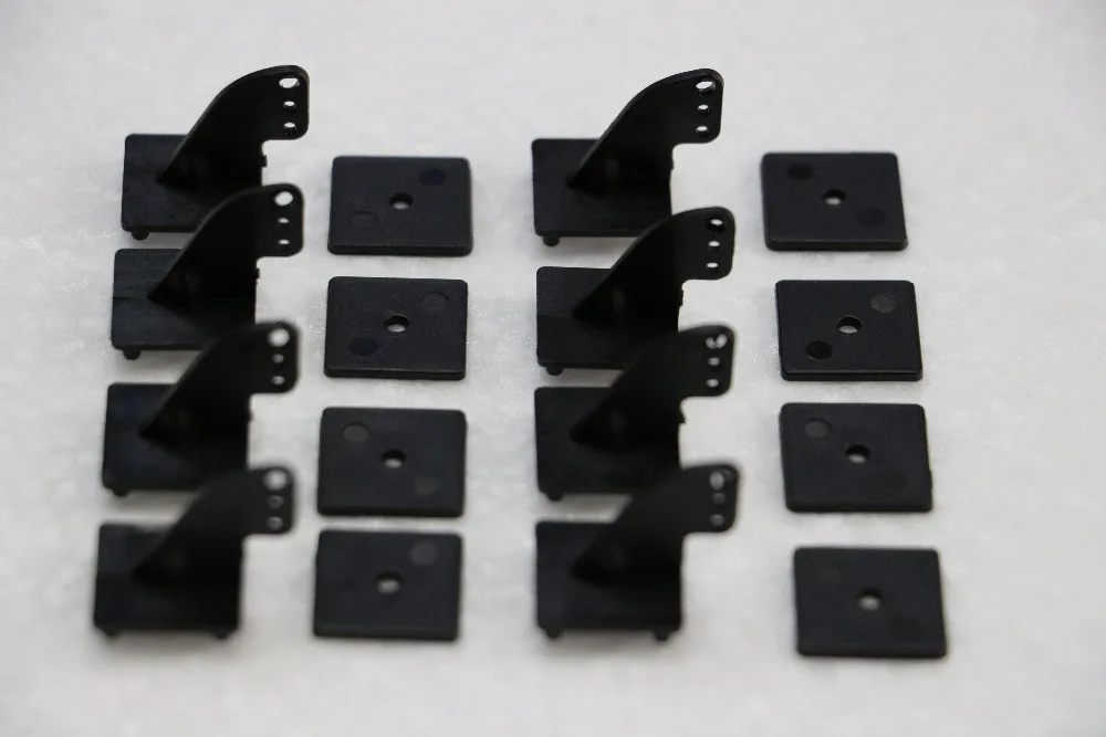Free shipping 10pcs higt quality black rocker and gasket rc aircraft