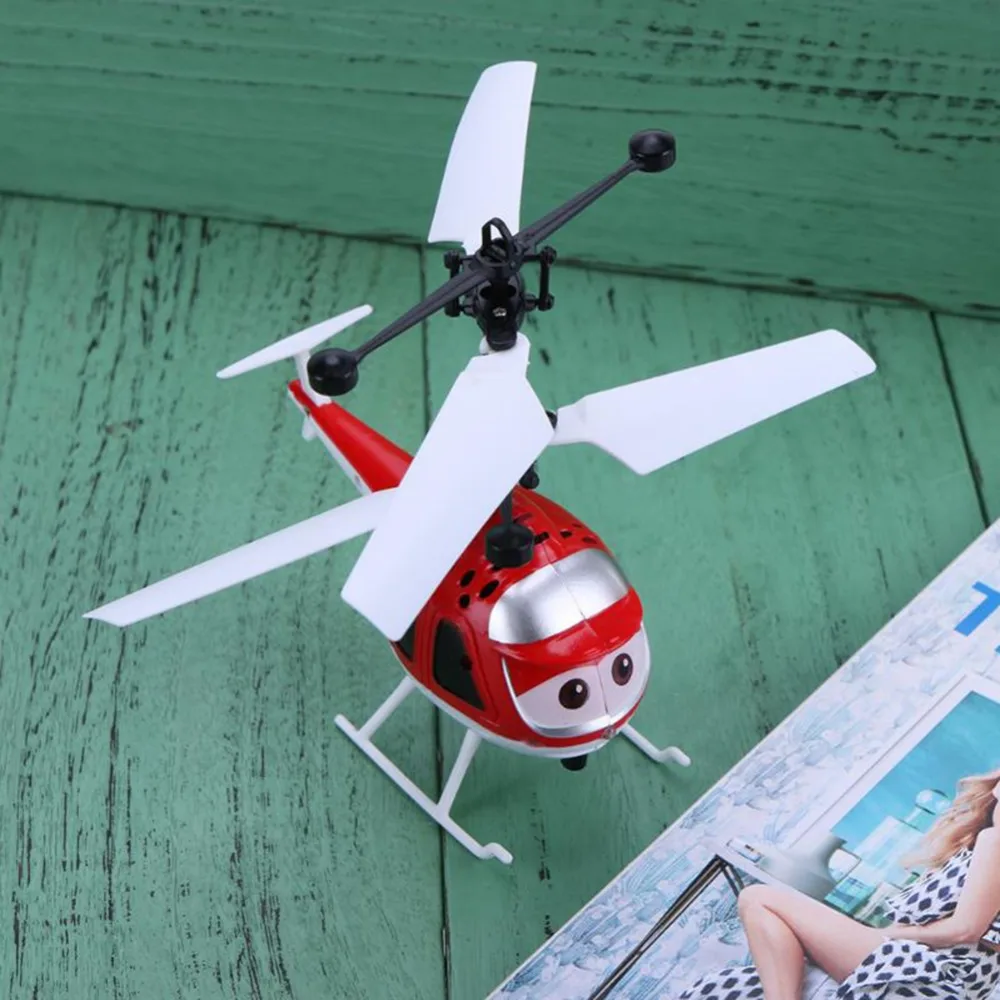Горячая мини инфракрасный датчик Вертолет Самолет 3D гироскоп Helicoptero Электрический микро вертолет игрушка на день рождения подарок для ребенка#257747