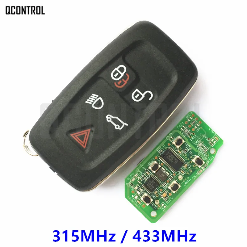 QCONTROL 5 кнопок автомобильный смарт-ключ для Land Rover Discovery 4 freelander для Range Rover Sport/Evoque Автомобильный ключ без ключа