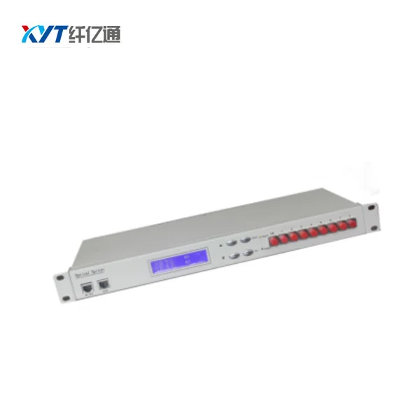 

2U 19'' 2x32 simi exchange mechanical optical switch with chassis circuit