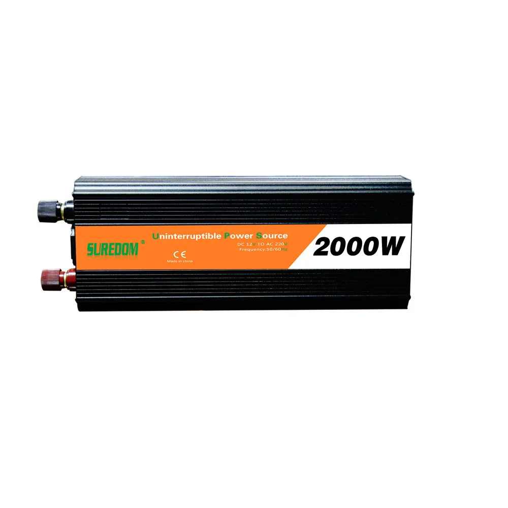 

2000W Watt Power Inverter DC 12V 24V To AC 110V 220V UPS Uninterruptible Power Supply Circuit Power-off protection