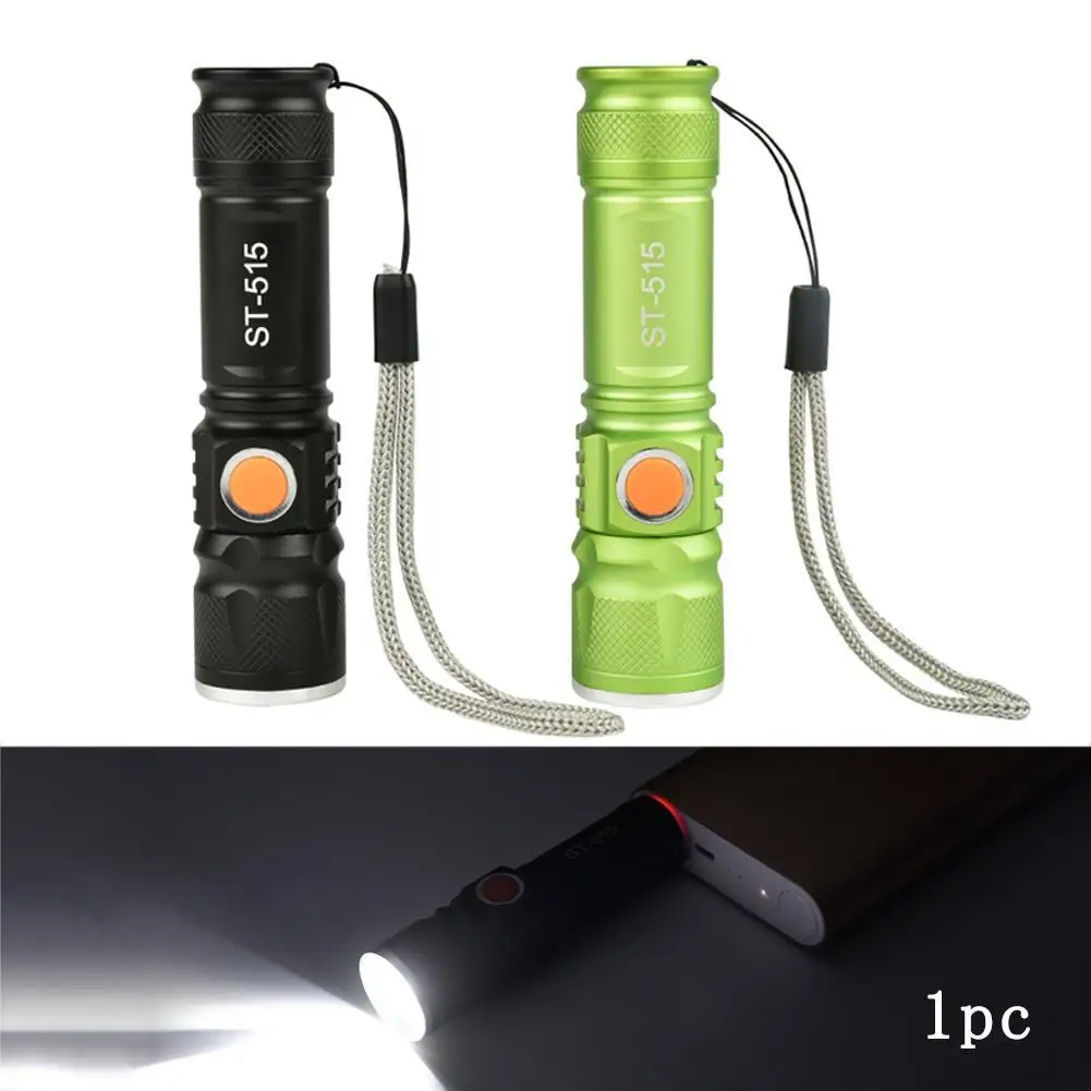 1 шт. светодиодный фонарик USB Перезаряжаемый 8000 лм 3 режима T6 фонарик для велосипеда Карманный Фокусируемый масштабируемый фонарь для кемпинга