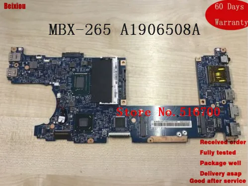 

Placa base For Sony Vaio SVT13 SVT13124CXS SVT131A11L Motherboard i3-3217U MBX-265 A1906508A Fully Tested
