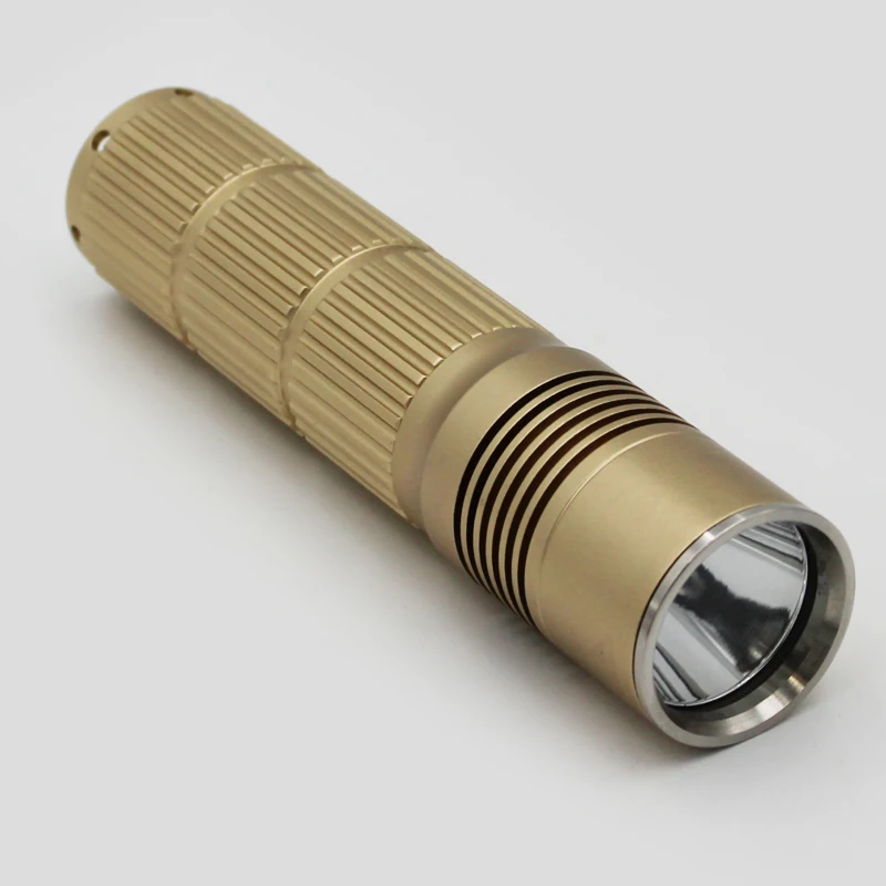 

Portable Super Bright LED Flashlight Gold Torch XML-U2 1000LM Lamp Lanterna Light