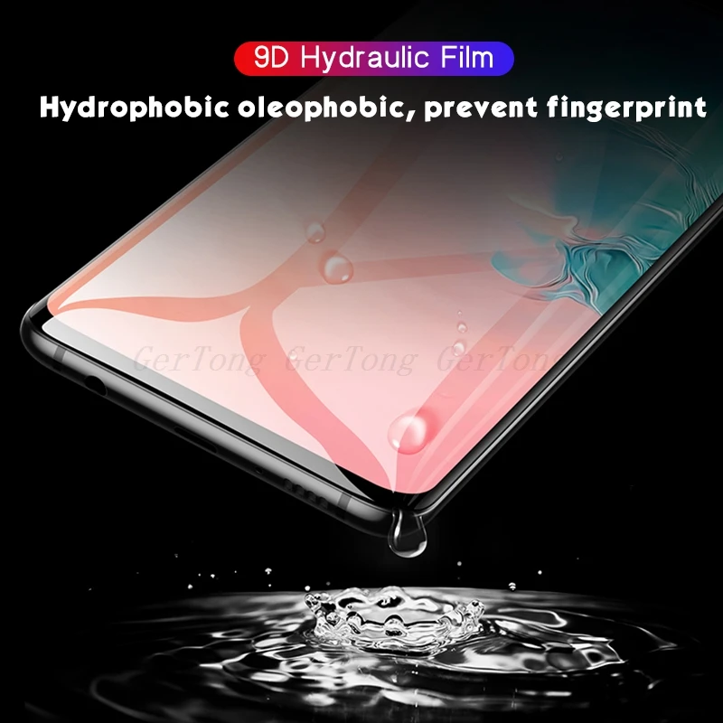 Для Samsung S10 9D мягкая Гидрогелевая Защитная пленка для Galaxy S8 S9 Plus S10E полная защита
