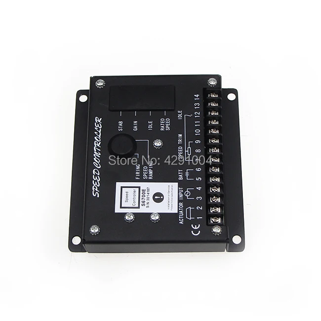 

S6700E Electric Generator Controller Speed Control Unit Board Governor from China Factory