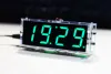 DIY Kit Green LED Electronic Clock Microcontroller Digital Clock Time Thermometer With PDF Tutorial ► Photo 2/6