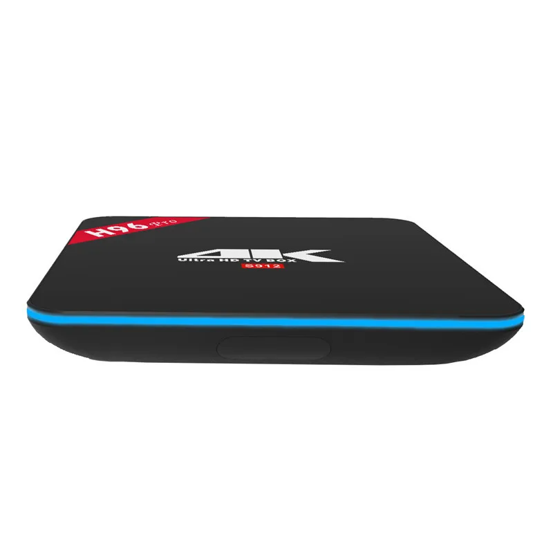 H96 PRO Amlogic S912 Восьмиядерный Cortex-A53 2G/16G Android 7,1 tv Box WiFi bt4.0 2,4G/5,8G H.265 4K медиаплеер с клавиатурой