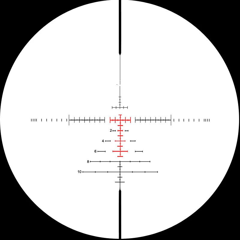 CS 5-25x50 FFP Тактический Riflescope Боковая регулировка параллакса длинный глаз рельеф винтовка область охотничьи прицелы для снайперская
