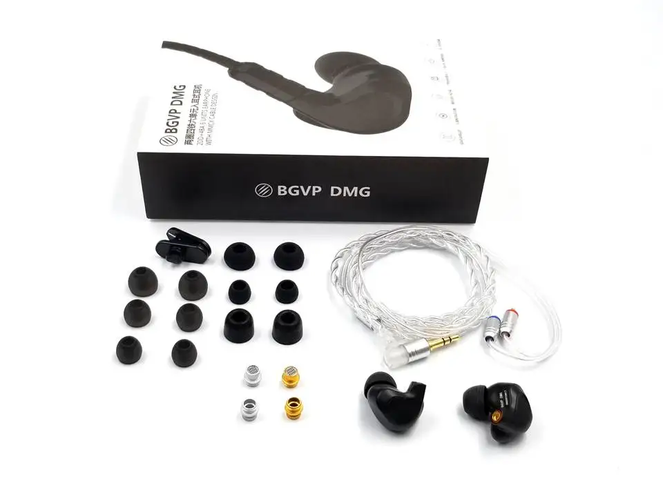 BGVP DMG 2DD+4BA Hybrid Drivers In-Ear Earphone