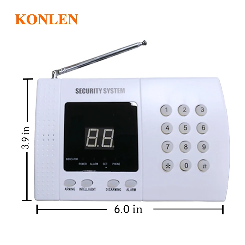 Konlen PSTN домашняя система охранной сигнализации Alarma автоматический циферблат