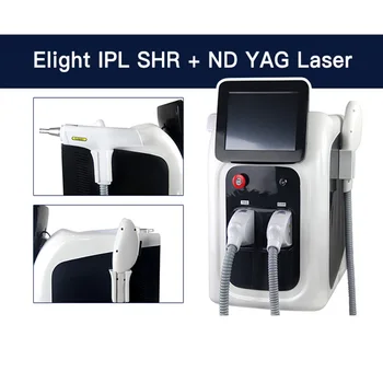 

2 in 1 laser 1064nm nd yag laser tattoo removal with SHR Elight IPL hair removal machine
