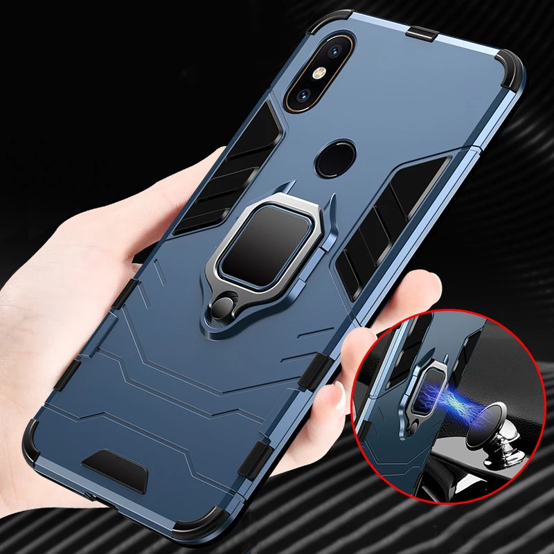 

Shockproof Armor Cover For Xiaomi Redmi K20 Pro Note 6 5 7 4 Pro Plus For Xiaomi Mi 8 9 SE Lite F1 6X 5X A1 A2 Play Mix 2 3 Case