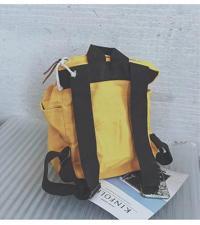 CASMOR, женский рюкзак, вместительный, для девочек, Harajuku, сумка для подростков, Брезентовая, повседневная, одноцветная, школьная сумка, рюкзак для путешествий, женский
