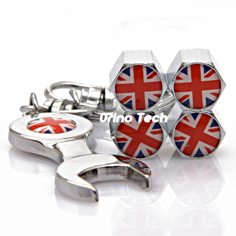 The Union Jack car wheel valve cap-2