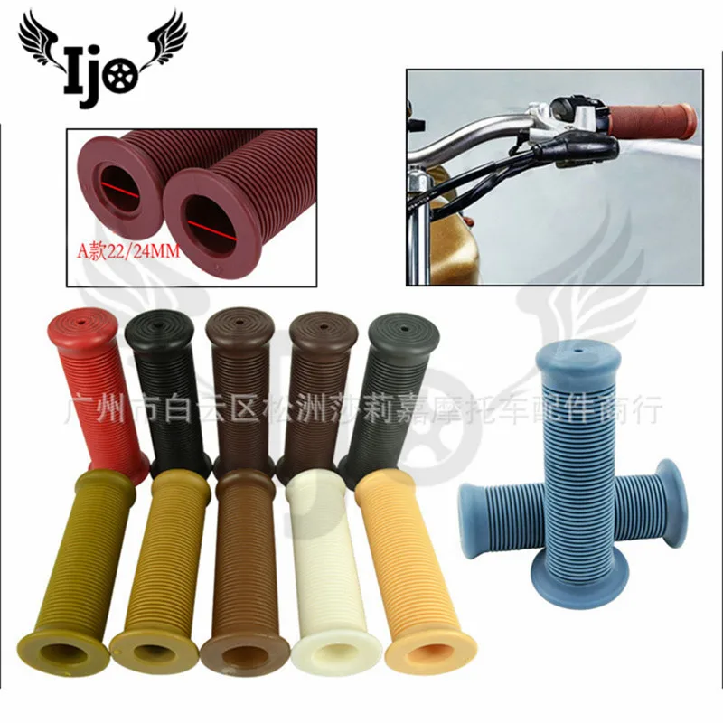 

retro manete guidao manillar moto for harley Davidson softail honda grom shadow sportster motorcycle handle bar handlebar grips