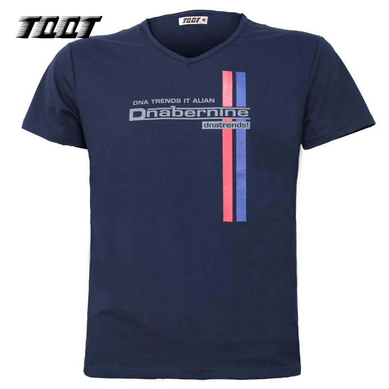 

TQQT Fashion T Shirt Men Sleeves Tees Striped T-Shirts Print Letter Men'S Shirts Regular Camisa Tees V-Neck Shirt Men 5J0552