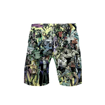 

JOJO Anime 3D print cool Fashion Beach Casual shorts Basic Summer shorts high Street comfortable kpop Shorts man pant Hipster