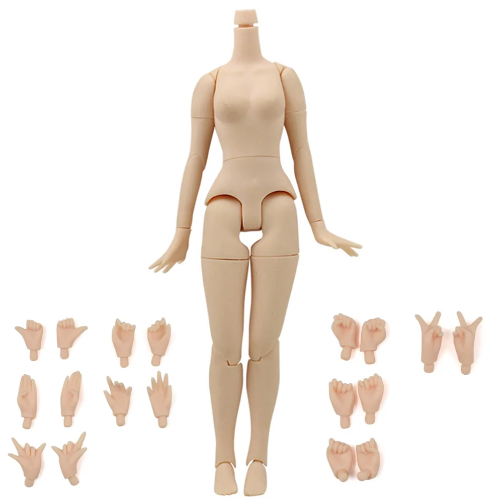 

Blyth Doll Joint body normal skin white skin azone body 8.5 inch For 12 inch ICY Licca BJD Doll suitable for change the body