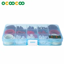 OCOOCOO PJB004 большой выбор наборов татуировок специальный литой набор аксессуаров для любой татуировки-черный/красный/белый